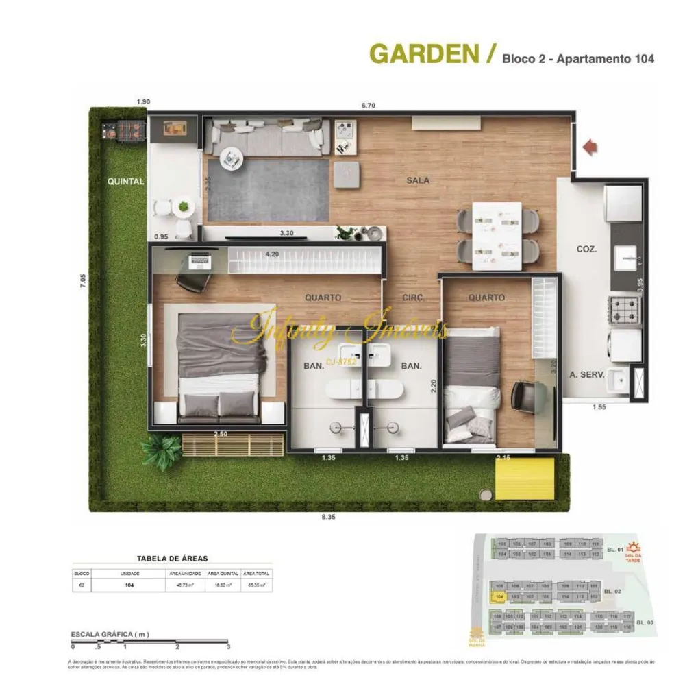 Apartamento, 2 quartos, 50 m² - Foto 25