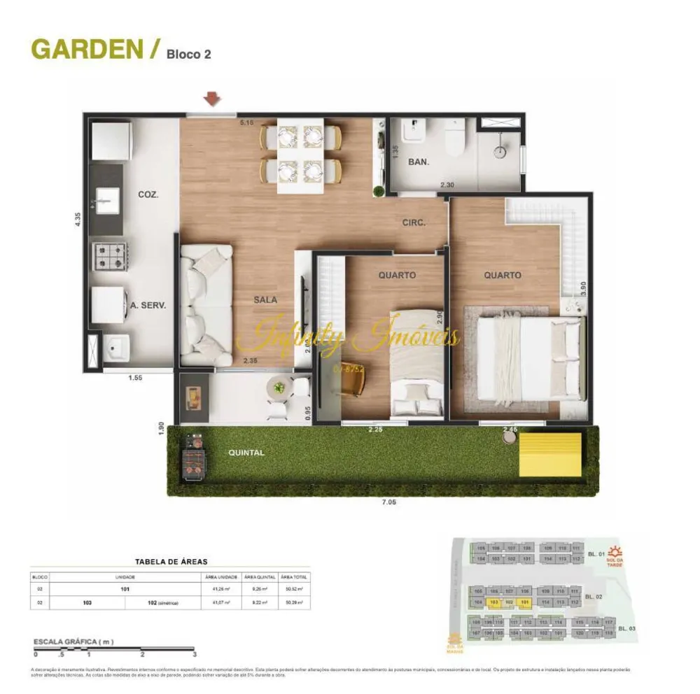 Apartamento, 2 quartos, 50 m² - Foto 20