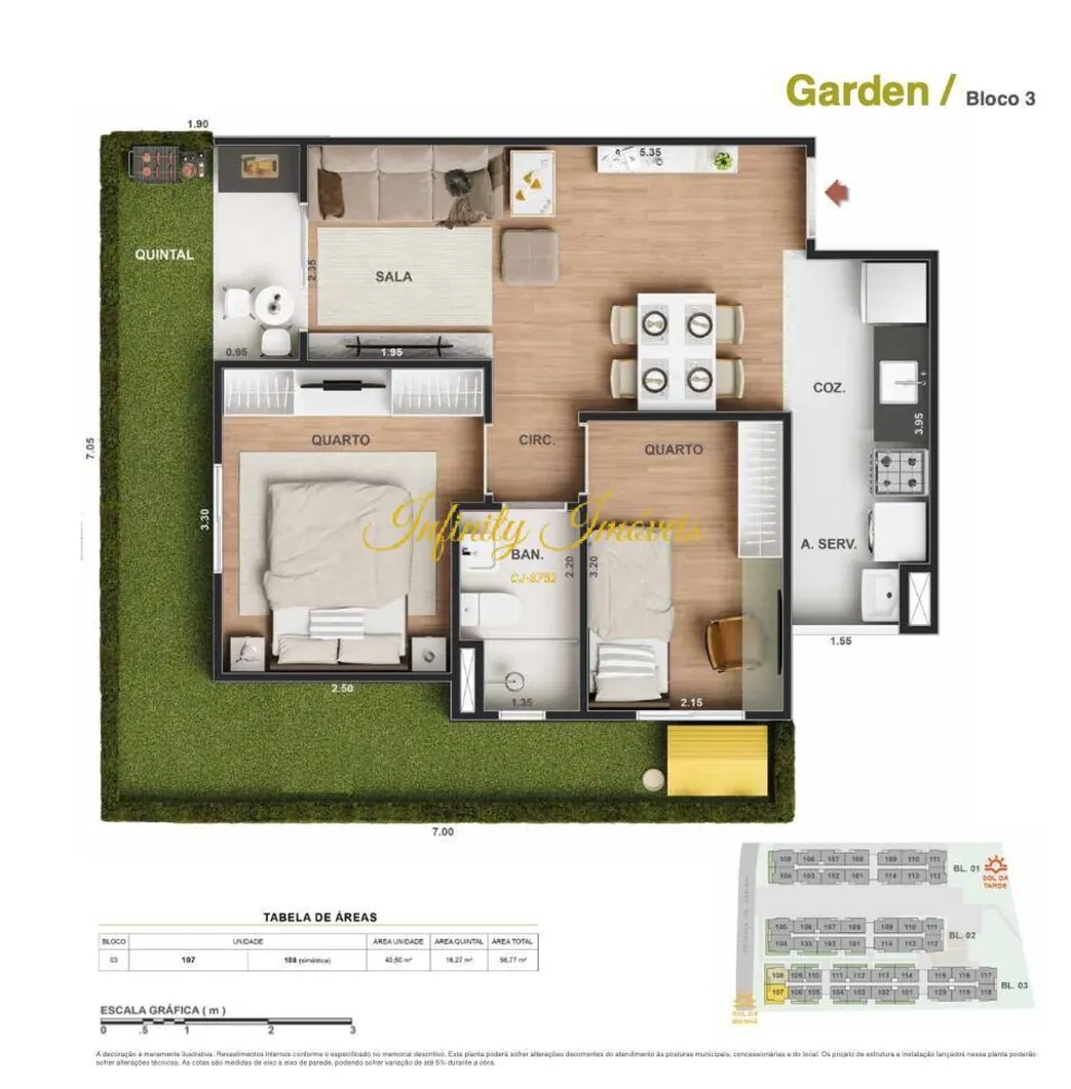 Apartamento, 2 quartos, 50 m² - Foto 24