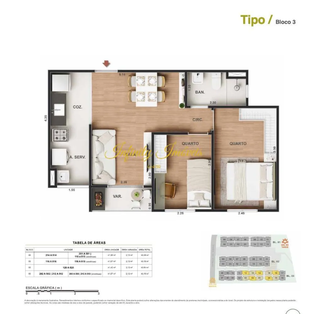 Apartamento, 2 quartos, 50 m² - Foto 26