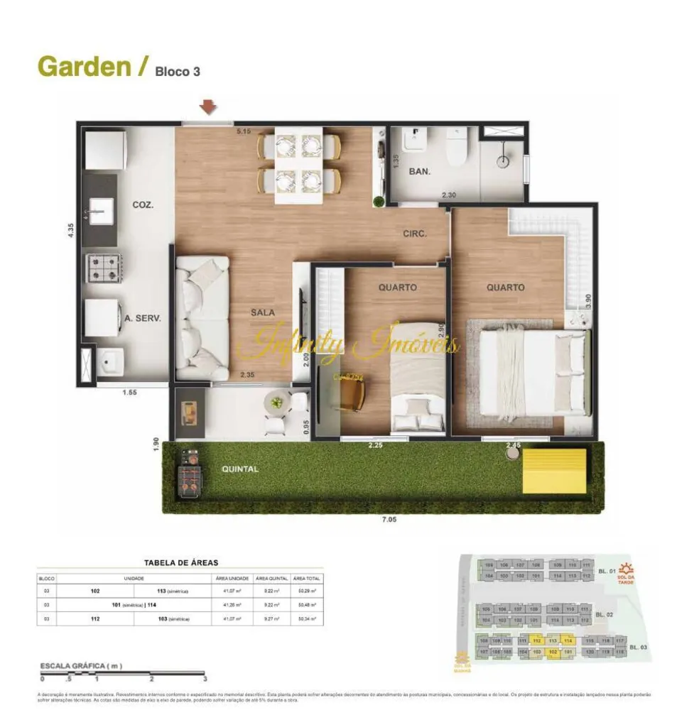 Apartamento, 2 quartos, 50 m² - Foto 19
