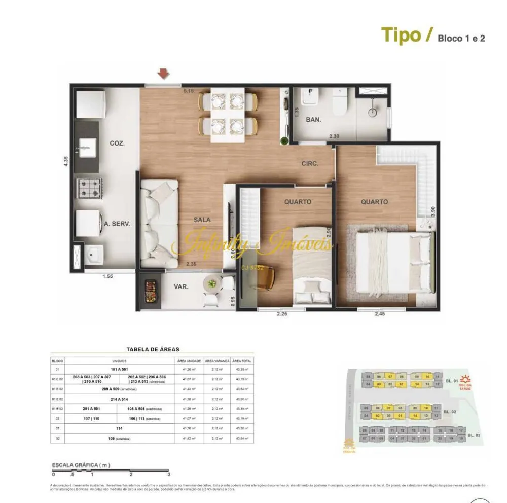 Apartamento, 2 quartos, 50 m² - Foto 31