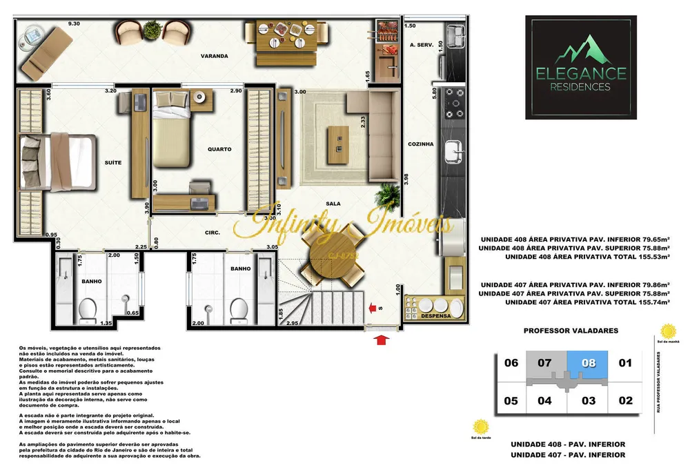 Cobertura, 3 quartos, 133 m² - Foto 1