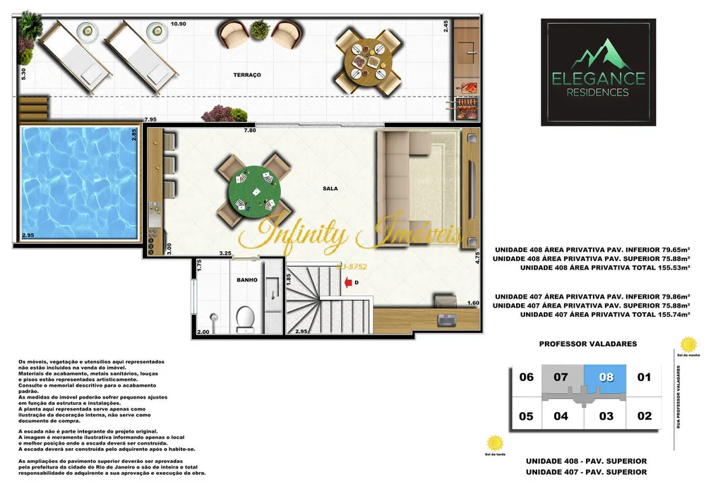 Cobertura, 3 quartos, 133 m² - Foto 2