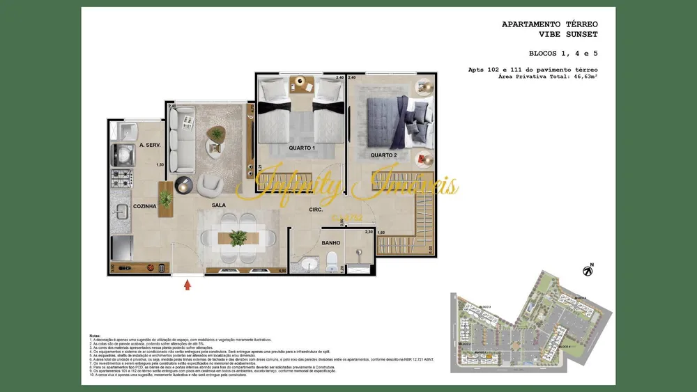 Apartamento, 3 quartos, 56 m² - Foto 32