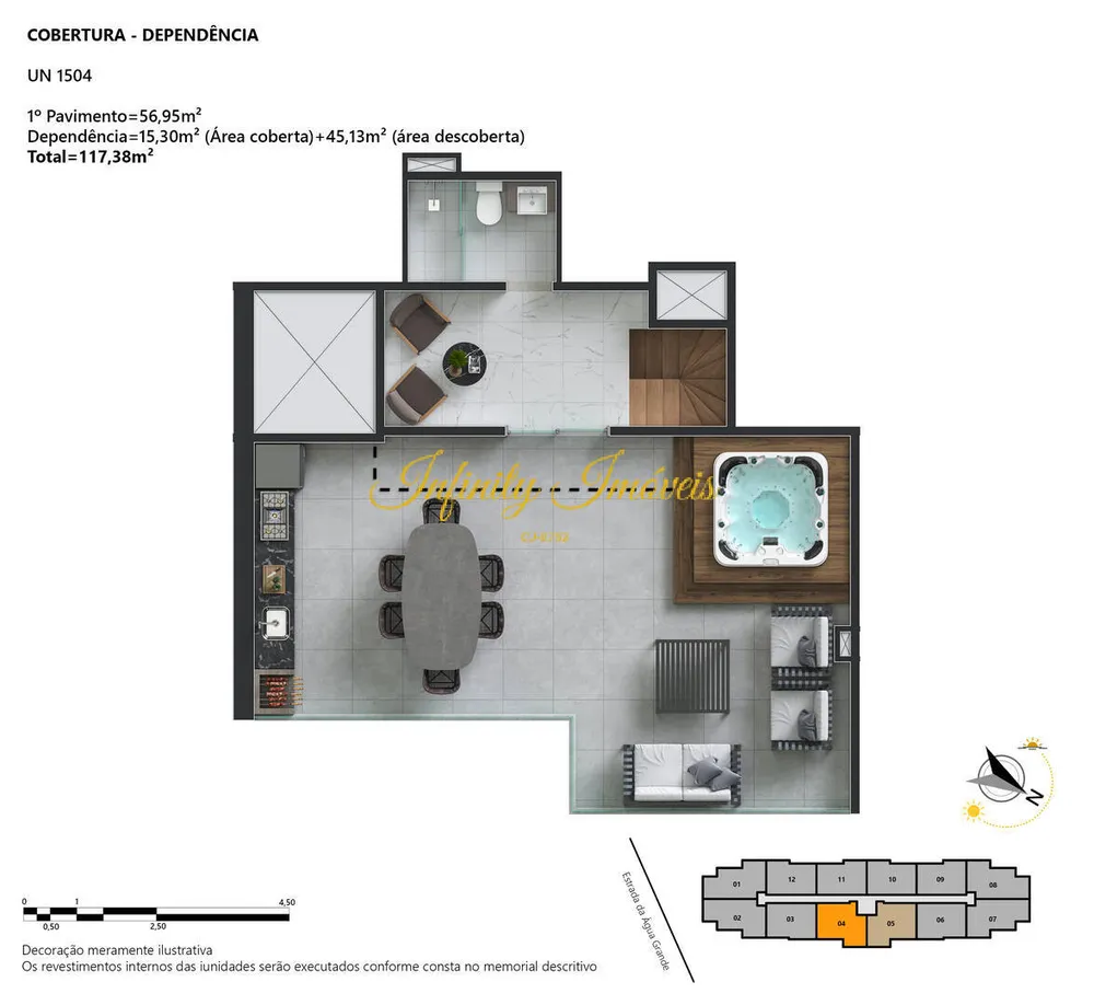 Cobertura, 2 quartos, 114 m² - Foto 24