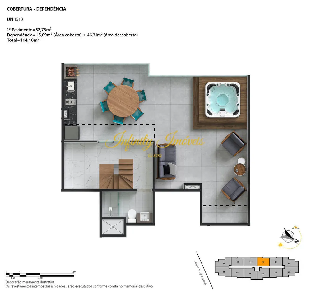 Cobertura, 2 quartos, 114 m² - Foto 28