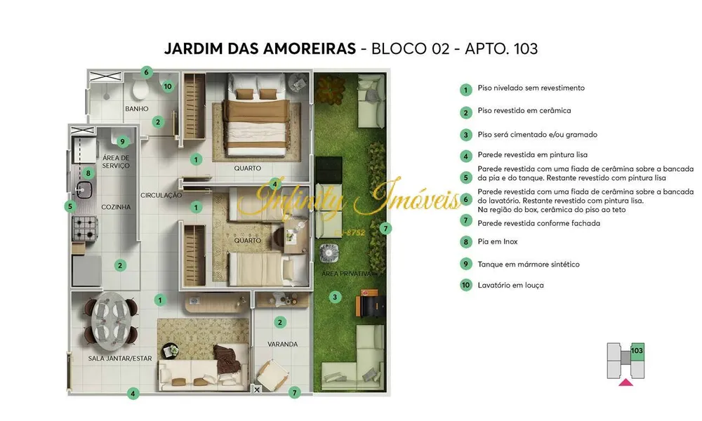 Apartamento, 2 quartos, 66 m² - Foto 10
