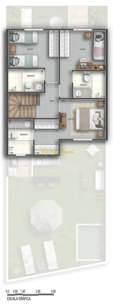 Casa de Condomínio, 2 quartos - Foto 33