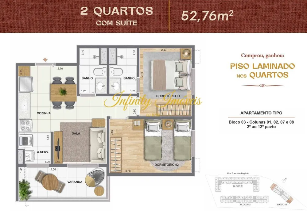 Apartamento, 2 quartos, 38 m² - Foto 26