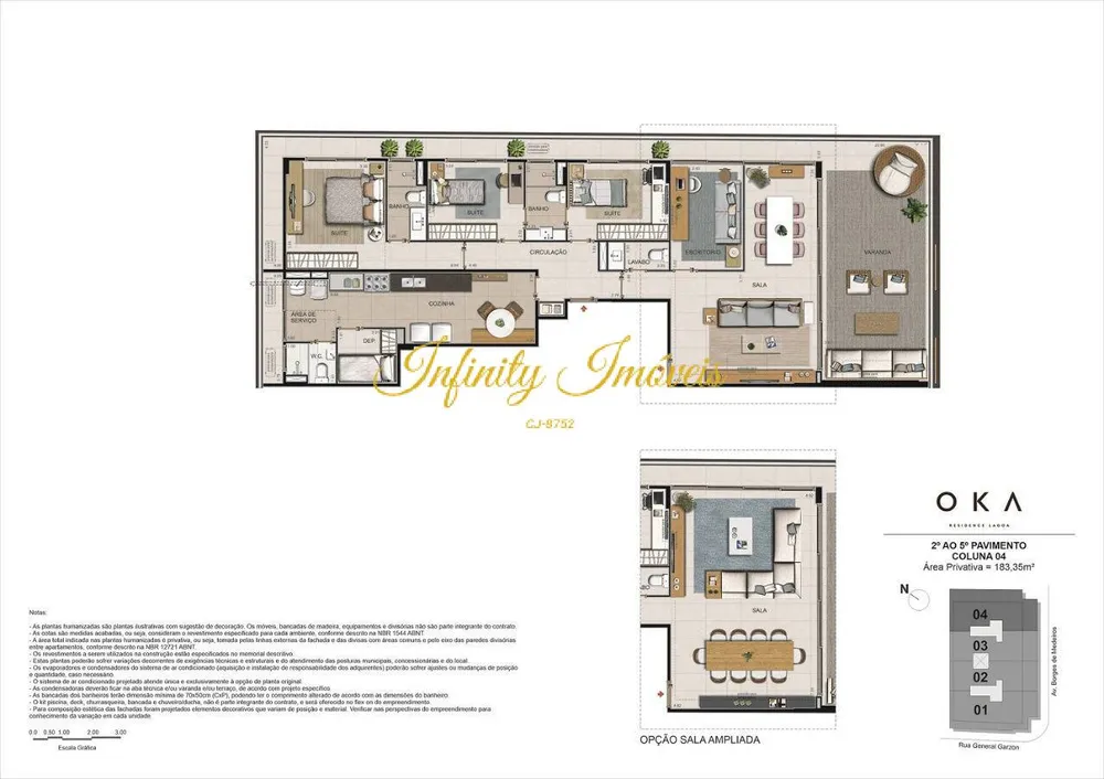 Apartamento, 3 quartos, 232 m² - Foto 48