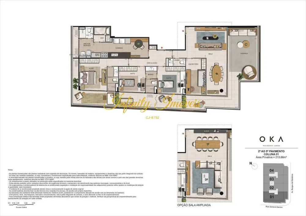 Apartamento, 3 quartos, 232 m² - Foto 47