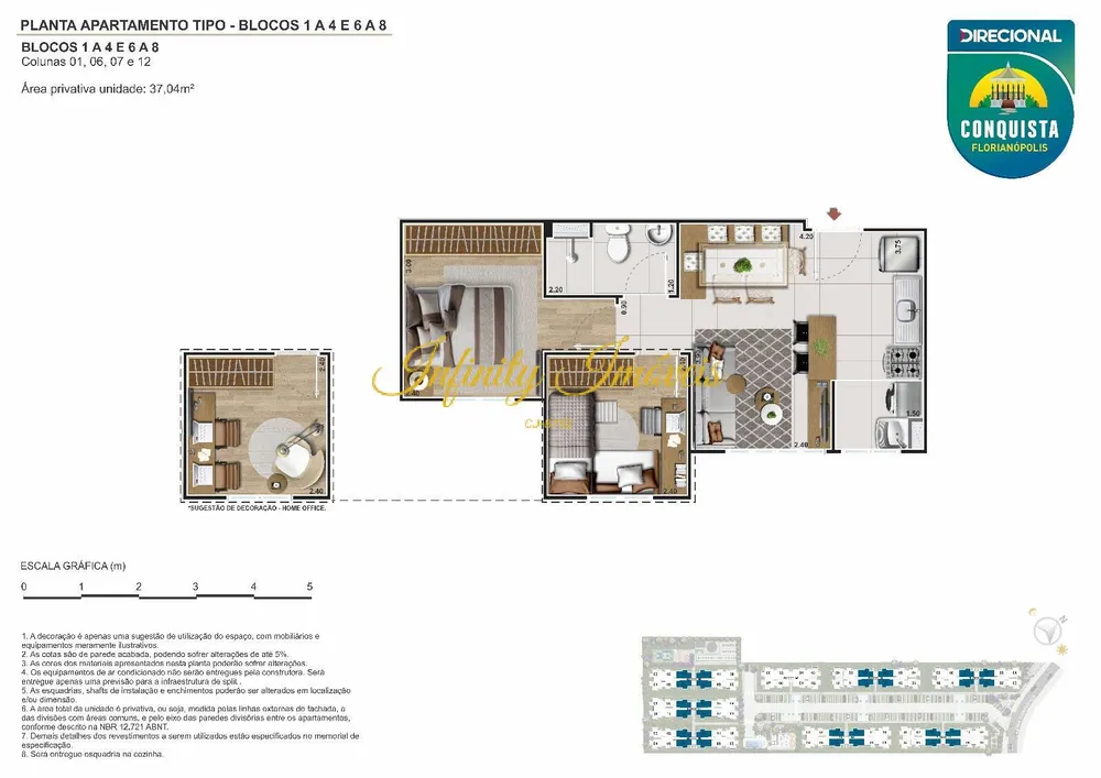 Apartamento, 2 quartos, 43 m² - Foto 33