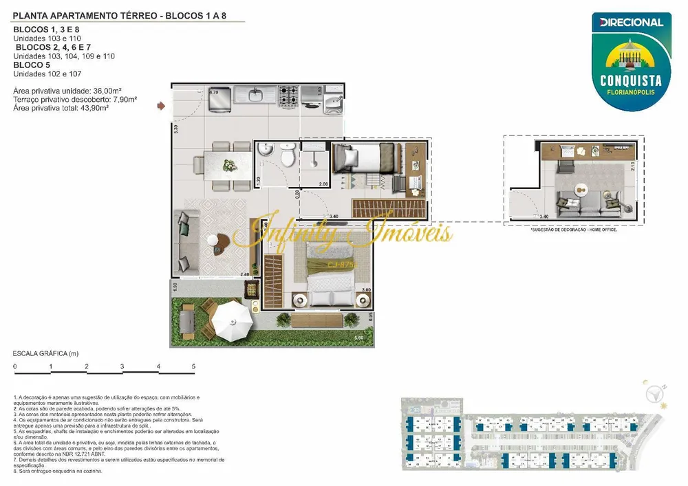 Apartamento, 2 quartos, 43 m² - Foto 29