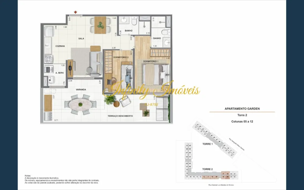 Apartamento, 2 quartos, 39 m² - Foto 44