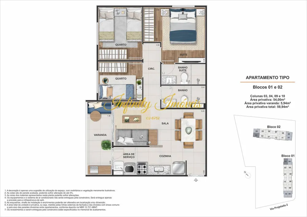 Apartamento, 3 quartos, 105 m² - Foto 40