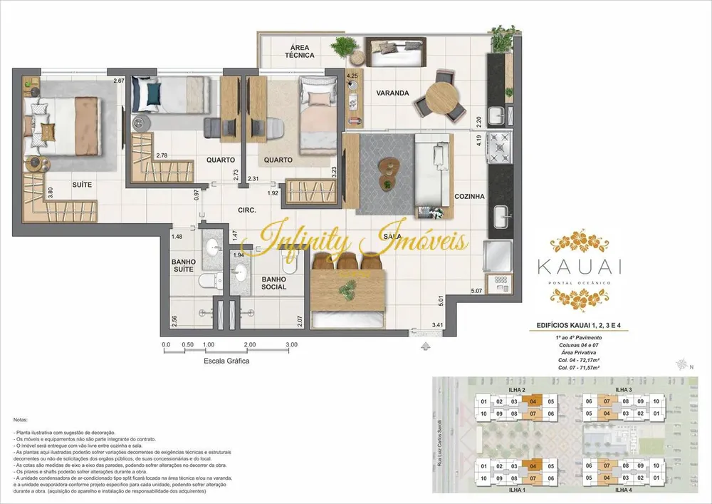 Apartamento, 3 quartos, 74 m² - Foto 7