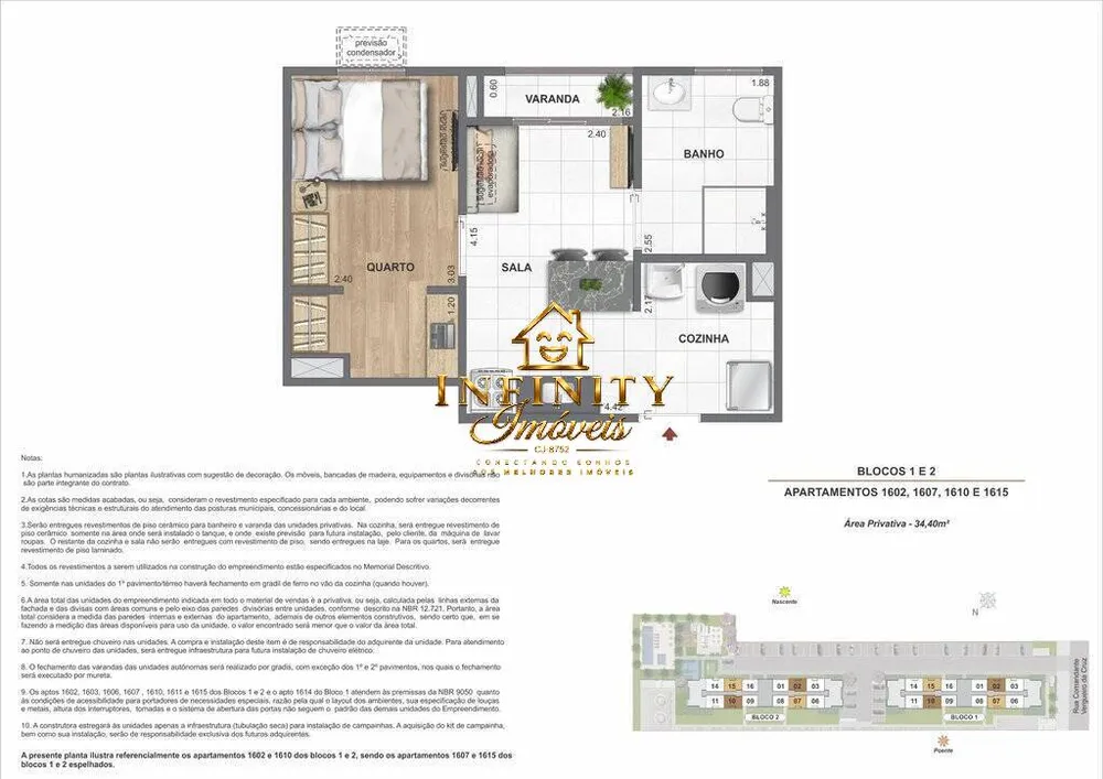 Apartamento, 1 quarto, 28 m² - Foto 17