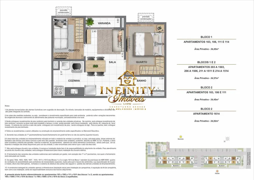 Apartamento, 1 quarto, 28 m² - Foto 19