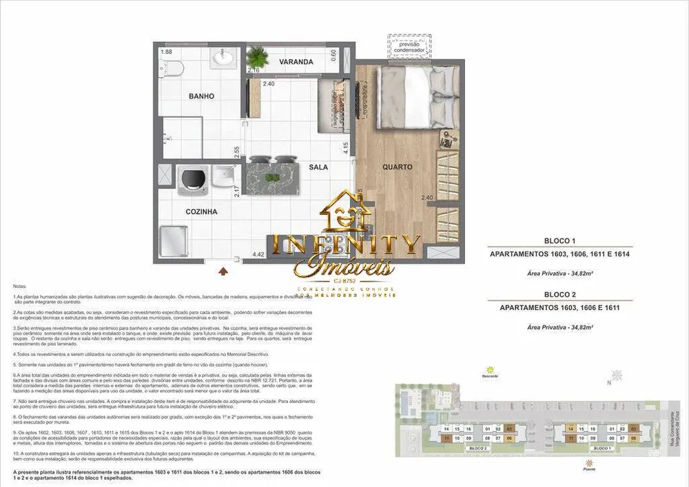 Apartamento, 1 quarto, 28 m² - Foto 15
