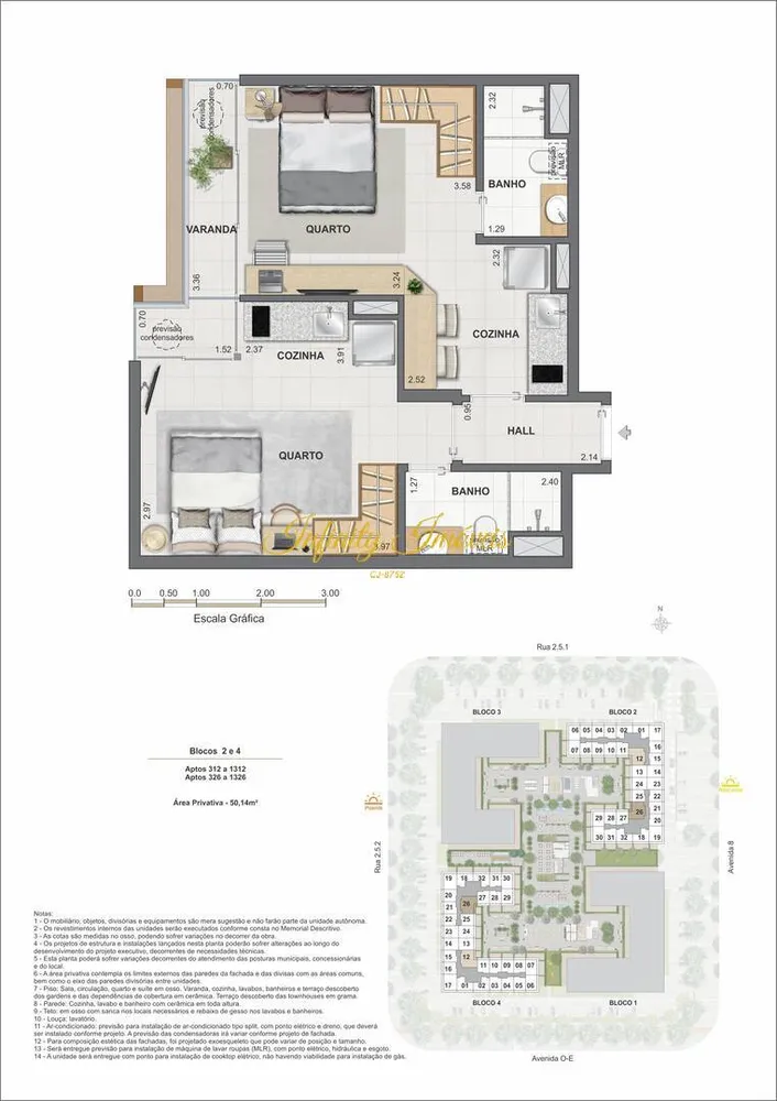 Apartamento, 1 quarto, 33 m² - Foto 46