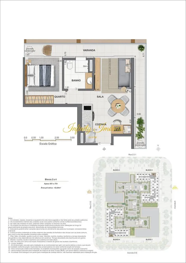 Apartamento, 1 quarto, 33 m² - Foto 49