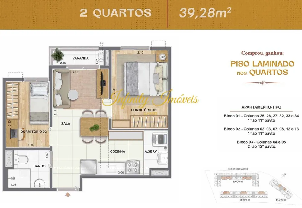 Apartamento, 1 quarto, 31 m² - Foto 26