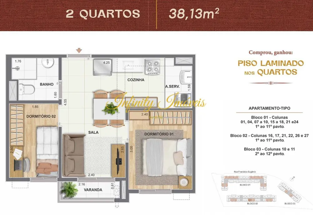 Apartamento, 1 quarto, 31 m² - Foto 23