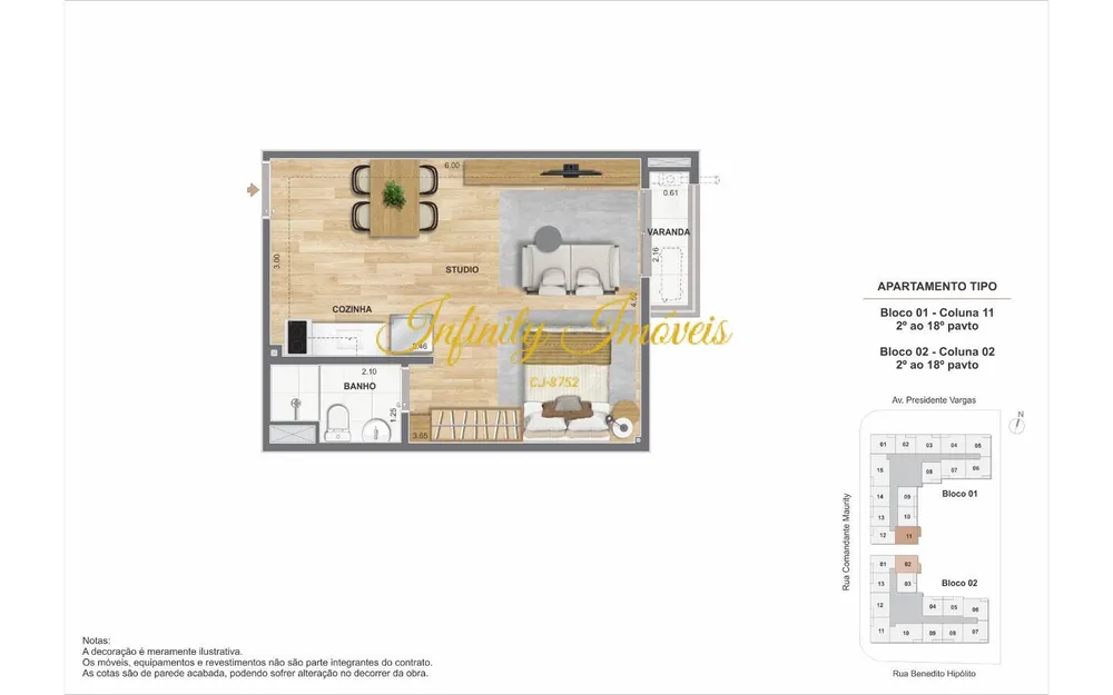 Apartamento, 1 quarto, 31 m² - Foto 20