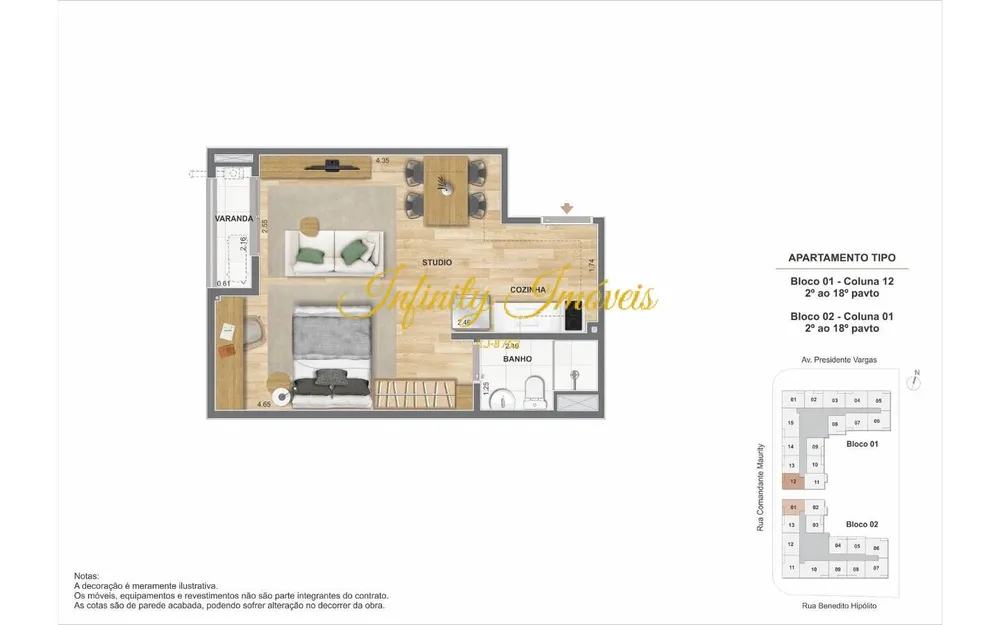Apartamento, 1 quarto, 31 m² - Foto 25