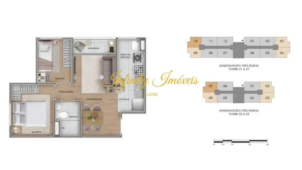 Apartamento, 2 quartos, 41 m² - Foto 27