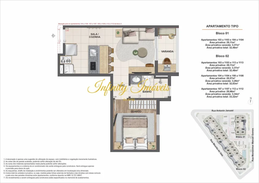 Apartamento, 1 quarto, 32 m² - Foto 23