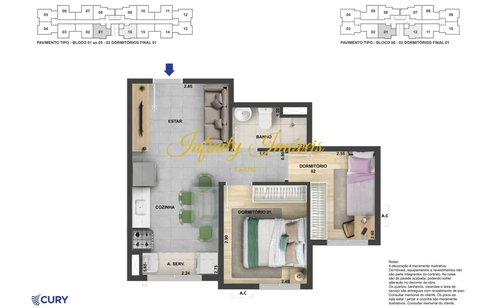 Apartamento, 1 quarto, 80 m² - Foto 20