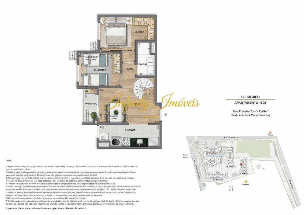 Cobertura, 3 quartos, 123 m² - Foto 57