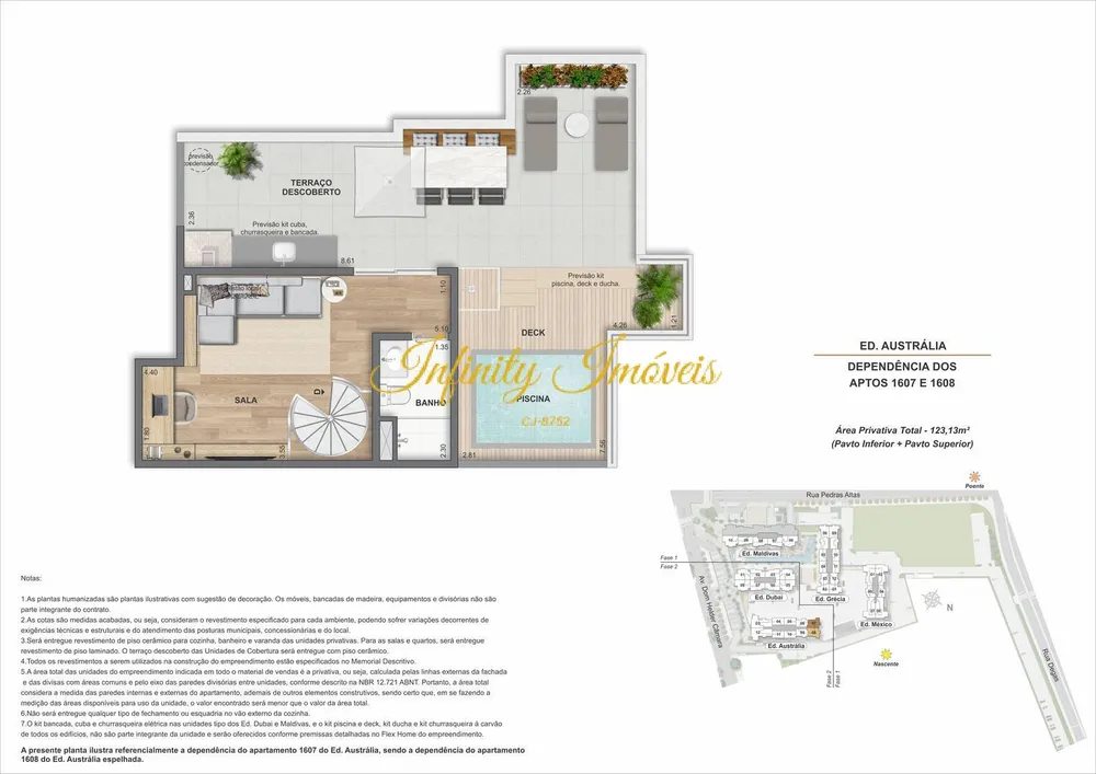 Cobertura, 3 quartos, 123 m² - Foto 78