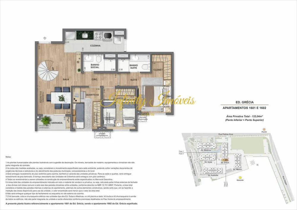 Cobertura, 3 quartos, 123 m² - Foto 68