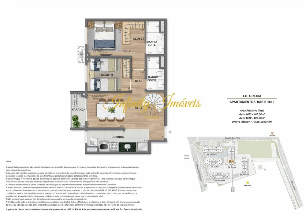 Cobertura, 3 quartos, 123 m² - Foto 73