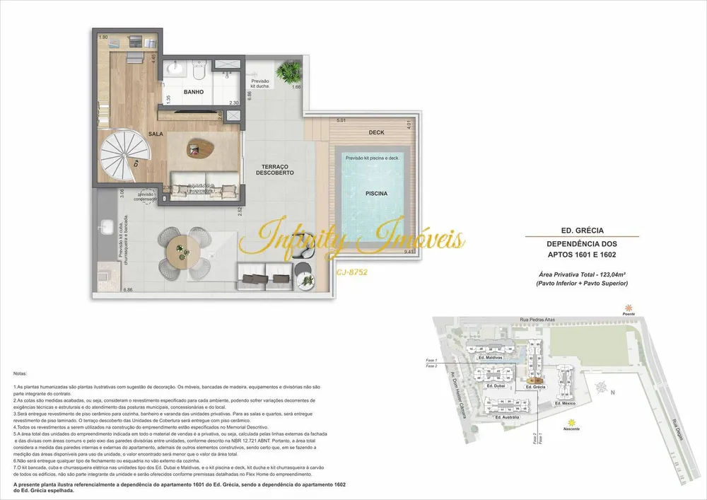 Cobertura, 3 quartos, 123 m² - Foto 83