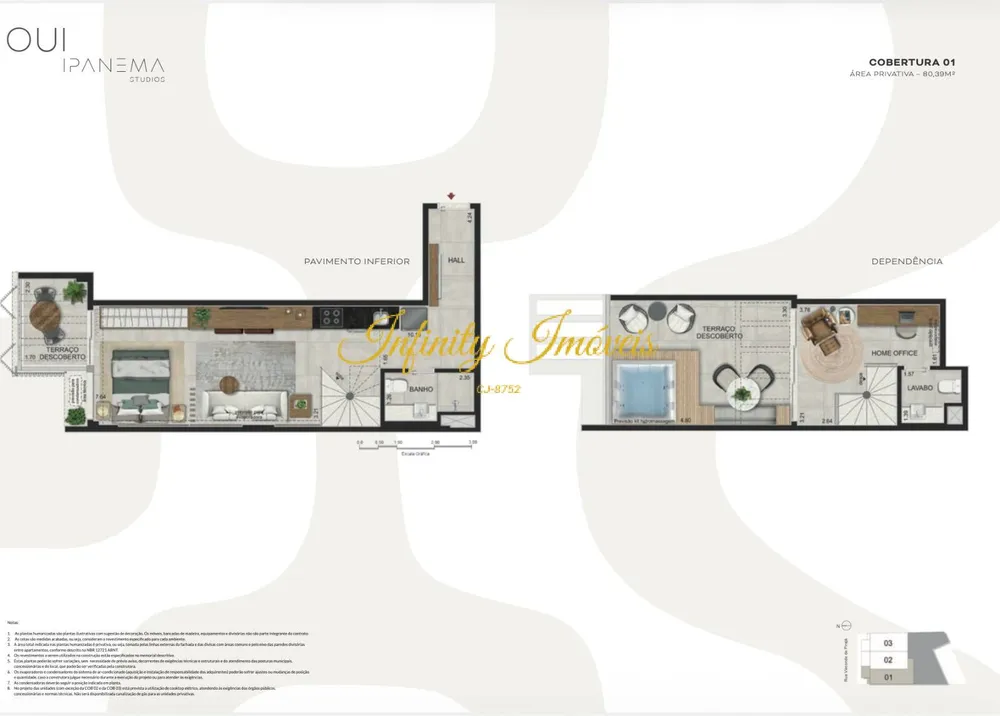 Apartamento, 1 quarto, 80 m² - Foto 14