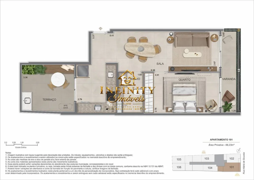 Apartamento, 2 quartos, 56 m² - Foto 15