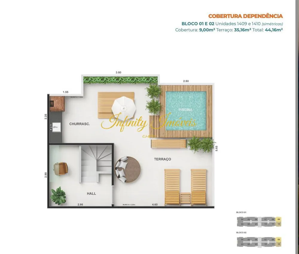 Apartamento, 2 quartos, 43 m² - Foto 27