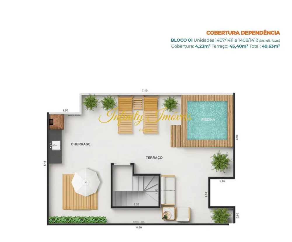 Apartamento, 2 quartos, 43 m² - Foto 33