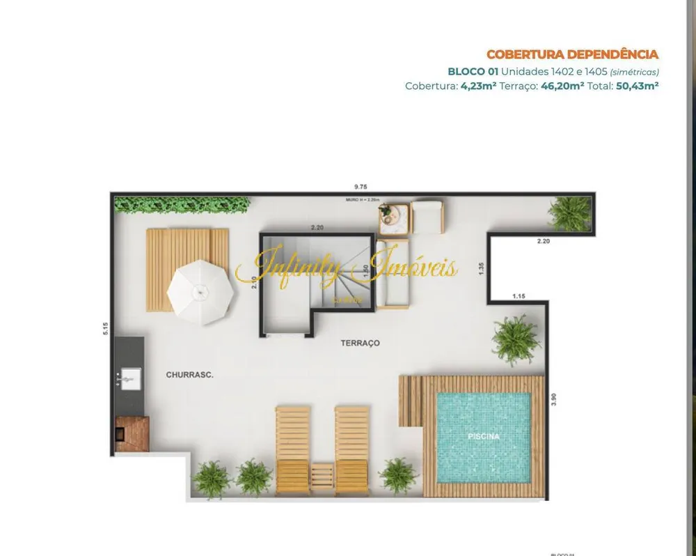 Apartamento, 2 quartos, 43 m² - Foto 32