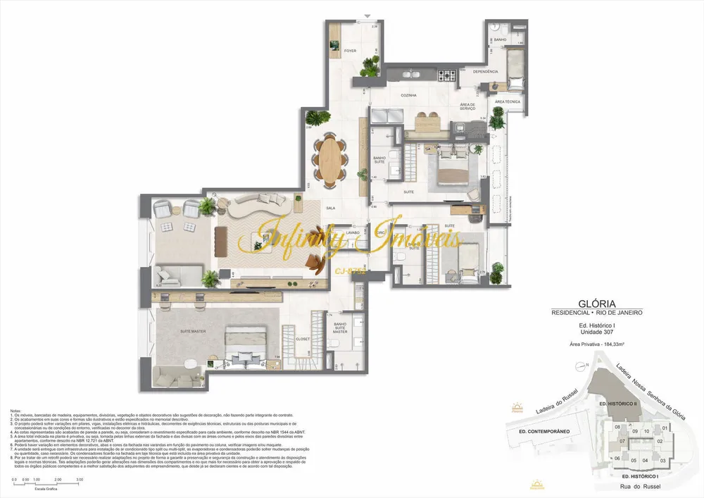Apartamento, 3 quartos, 183 m² - Foto 75