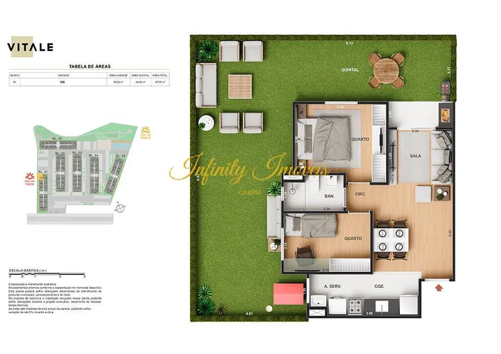 Apartamento, 1 quarto, 36 m² - Foto 38