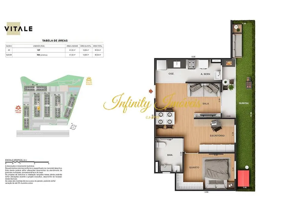 Apartamento, 1 quarto, 36 m² - Foto 28