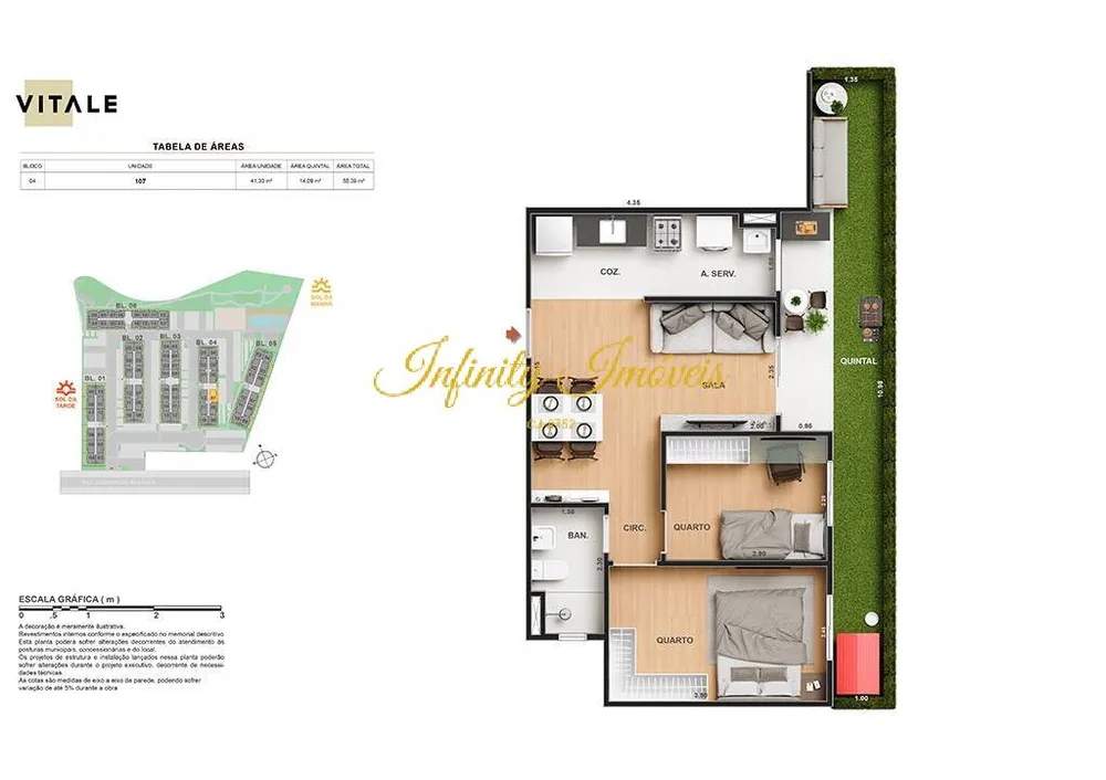 Apartamento, 1 quarto, 36 m² - Foto 42