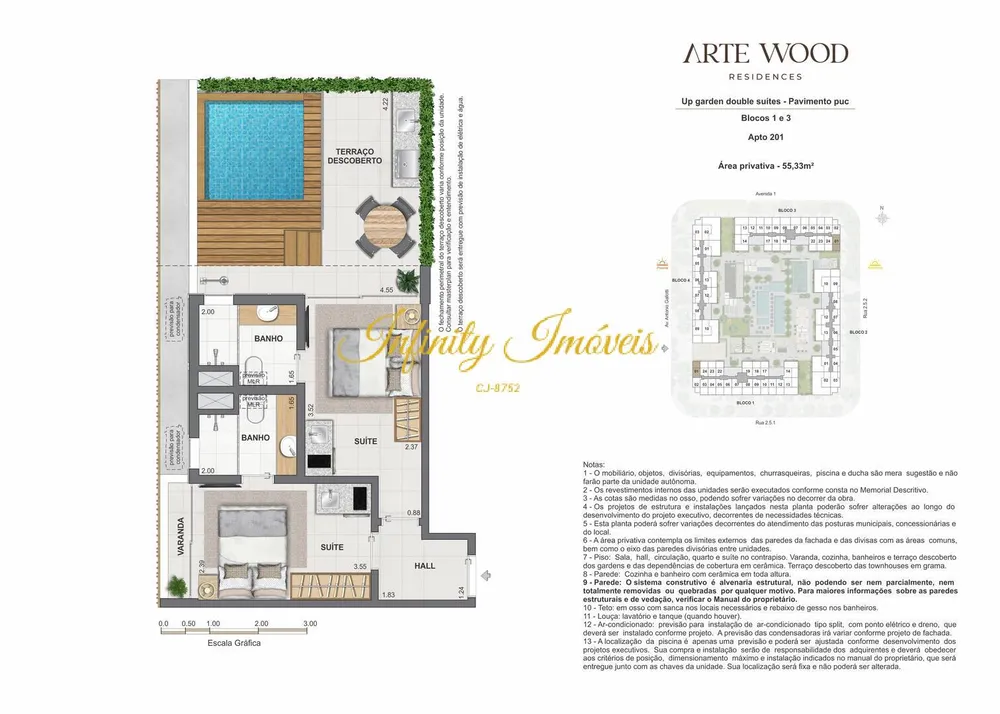 Apartamento, 1 quarto, 54 m² - Foto 76