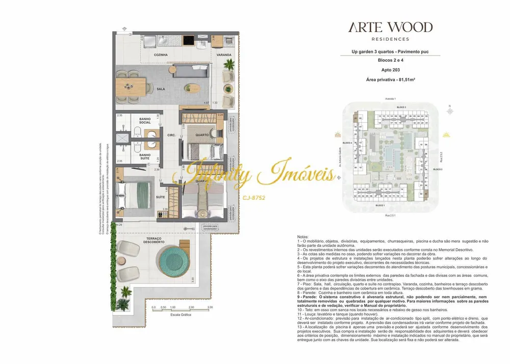 Apartamento, 1 quarto, 54 m² - Foto 71