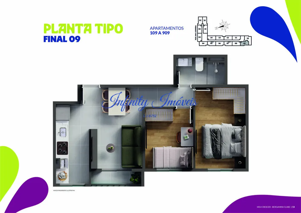 Apartamento, 2 quartos, 41 m² - Foto 51